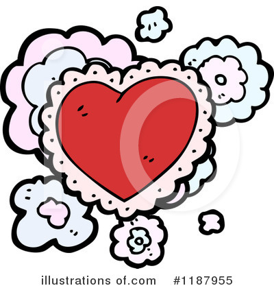 Royalty-Free (RF) Valentine Heart Clipart Illustration by lineartestpilot - Stock Sample #1187955