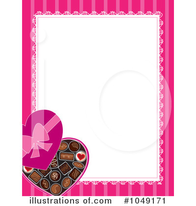 Valentine Background Clipart #1049171 by Maria Bell
