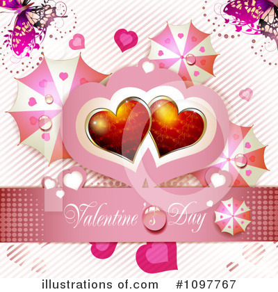 Royalty-Free (RF) Valentines Day Clipart Illustration by merlinul - Stock Sample #1097767