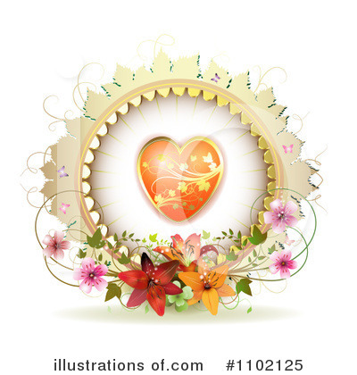 Royalty-Free (RF) Valentines Day Clipart Illustration by merlinul - Stock Sample #1102125