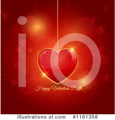 Heart Background Clipart #1161358 by KJ Pargeter