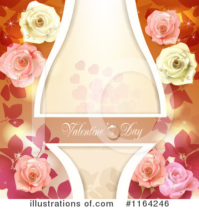 Royalty-Free (RF) Valentines Day Clipart Illustration by merlinul - Stock Sample #1164246