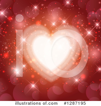 Valentines Day Background Clipart #1287195 by KJ Pargeter
