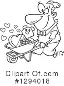 Valentines Day Clipart #1294018 by toonaday