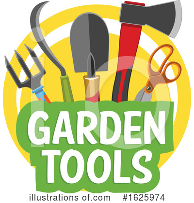 Garden Tools Clipart #1625974 by Vector Tradition SM