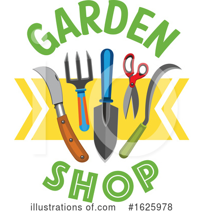 Garden Tools Clipart #1625978 by Vector Tradition SM
