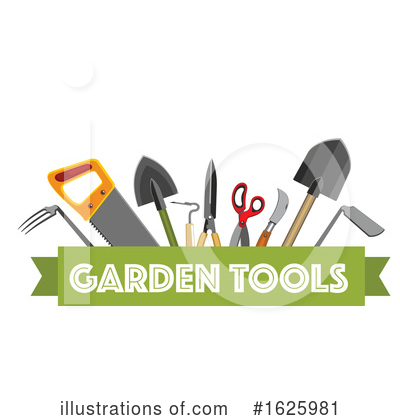 Garden Tools Clipart #1625981 by Vector Tradition SM