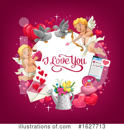I Love You Clipart #1627713 by Vector Tradition SM