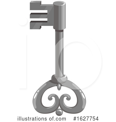 Skeleton Keys Clipart #1627754 by Vector Tradition SM