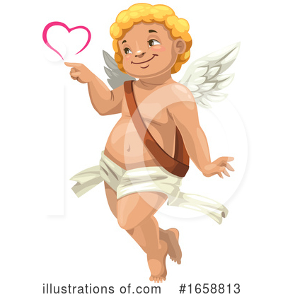 Cupid Clipart #1658813 by Vector Tradition SM