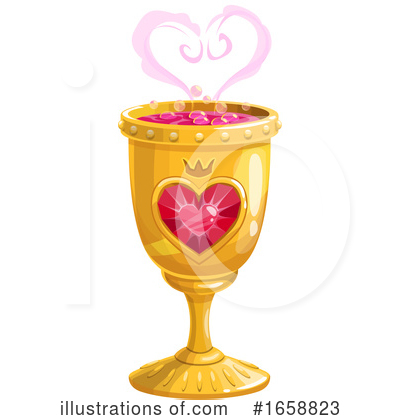 Goblet Clipart #1658823 by Vector Tradition SM