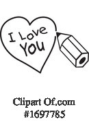 Valentines Day Clipart #1697785 by Johnny Sajem