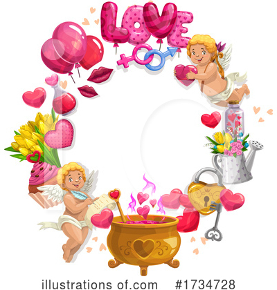 Royalty-Free (RF) Valentines Day Clipart Illustration by Vector Tradition SM - Stock Sample #1734728