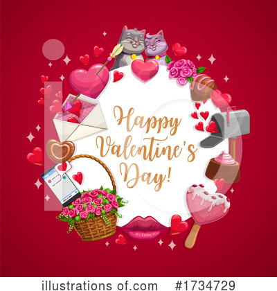 Royalty-Free (RF) Valentines Day Clipart Illustration by Vector Tradition SM - Stock Sample #1734729