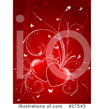 Royalty-Free (RF) Valentines Day Clipart Illustration by KJ Pargeter - Stock Sample #27543