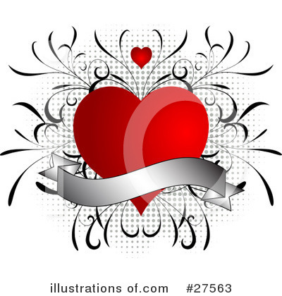 Royalty-Free (RF) Valentines Day Clipart Illustration by KJ Pargeter - Stock Sample #27563