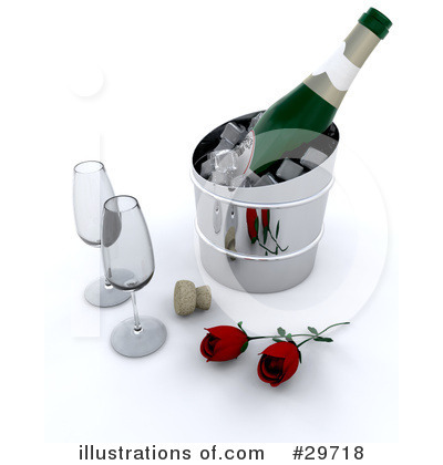 Royalty-Free (RF) Valentines Day Clipart Illustration by KJ Pargeter - Stock Sample #29718