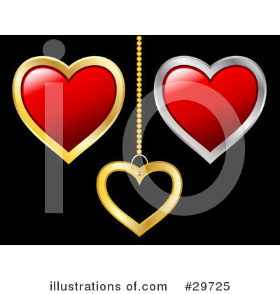 Royalty-Free (RF) Valentines Day Clipart Illustration by KJ Pargeter - Stock Sample #29725