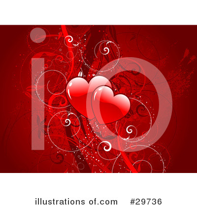 Royalty-Free (RF) Valentines Day Clipart Illustration by KJ Pargeter - Stock Sample #29736