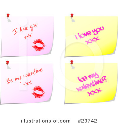Lipstick Kiss Clipart #29742 by KJ Pargeter