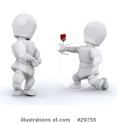 Marriage Proposal Clipart #29755 by KJ Pargeter