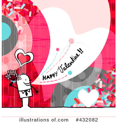 Royalty-Free (RF) Valentines Day Clipart Illustration by NL shop - Stock Sample #432082