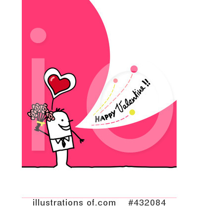 Royalty-Free (RF) Valentines Day Clipart Illustration by NL shop - Stock Sample #432084