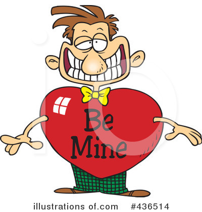 Royalty-Free (RF) Valentines Day Clipart Illustration by toonaday - Stock Sample #436514