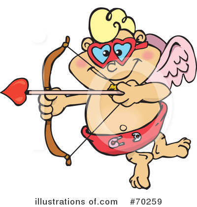 Cupid Clipart #70259 by Dennis Holmes Designs