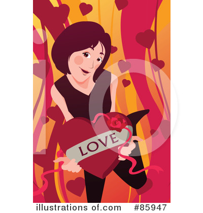 Royalty-Free (RF) Valentines Day Clipart Illustration by mayawizard101 - Stock Sample #85947