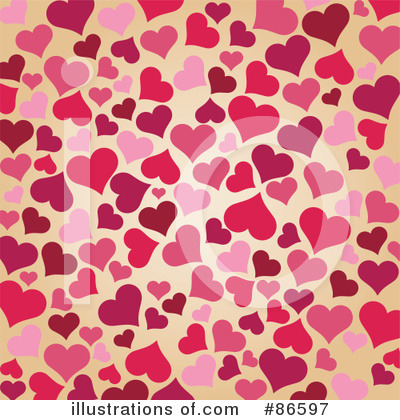 Heart Background Clipart #86597 by Pushkin