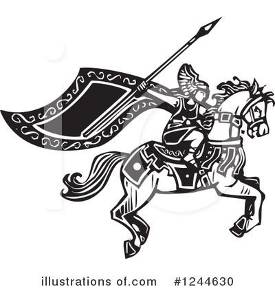 Royalty-Free (RF) Valkyrie Clipart Illustration by xunantunich - Stock Sample #1244630