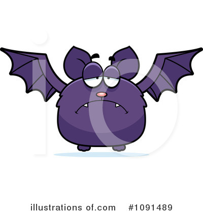 Royalty-Free (RF) Vampire Bat Clipart Illustration by Cory Thoman - Stock Sample #1091489