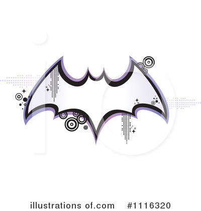Flying Bat Clipart #1116320 by Amanda Kate