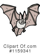 Vampire Bat Clipart #1159341 by lineartestpilot