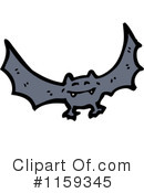 Vampire Bat Clipart #1159345 by lineartestpilot