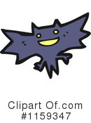 Vampire Bat Clipart #1159347 by lineartestpilot