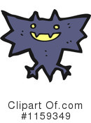 Vampire Bat Clipart #1159349 by lineartestpilot