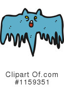 Vampire Bat Clipart #1159351 by lineartestpilot