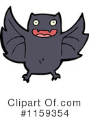 Vampire Bat Clipart #1159354 by lineartestpilot