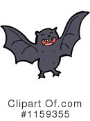 Vampire Bat Clipart #1159355 by lineartestpilot