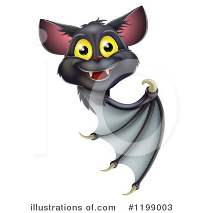 Royalty-Free (RF) Vampire Bat Clipart Illustration by AtStockIllustration - Stock Sample #1199003