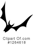 Vampire Bat Clipart #1264618 by Vector Tradition SM