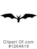 Vampire Bat Clipart #1264619 by Vector Tradition SM