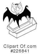 Vampire Bat Clipart #226841 by Hit Toon