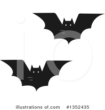 Royalty-Free (RF) Vampire Bats Clipart Illustration by BNP Design Studio - Stock Sample #1352435