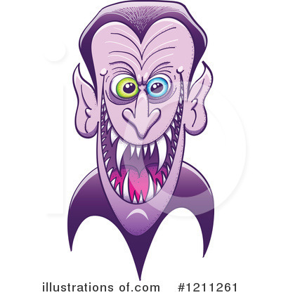 Royalty-Free (RF) Vampire Clipart Illustration by Zooco - Stock Sample #1211261