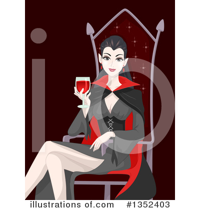 Royalty-Free (RF) Vampire Clipart Illustration by BNP Design Studio - Stock Sample #1352403