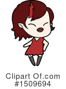 Vampire Clipart #1509694 by lineartestpilot