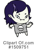 Vampire Clipart #1509751 by lineartestpilot